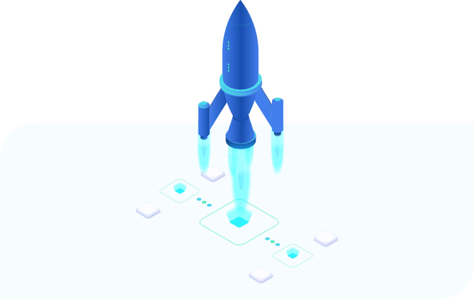 jSparrow illustration of a lifted off rocket
